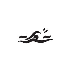 swimming icon. Elements of sportsman icon. Premium quality graphic design icon. Signs and symbols collection icon for websites, web design, mobile app