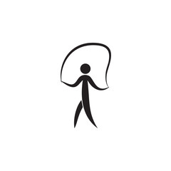 jumper icon. Elements of sportsman icon. Premium quality graphic design icon. Signs and symbols collection icon for websites, web design, mobile app