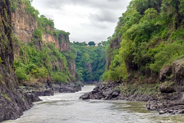 Zambezi river near Victoria Falls