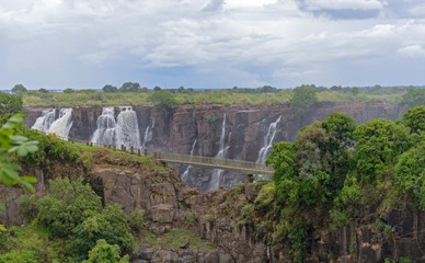 Obraz premium Zambezi river near Victoria Falls