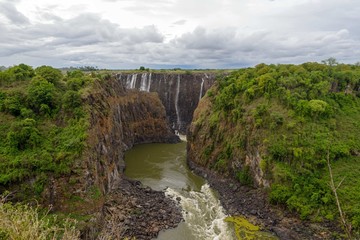 Fototapeta na wymiar Zambezi river near Victoria Falls