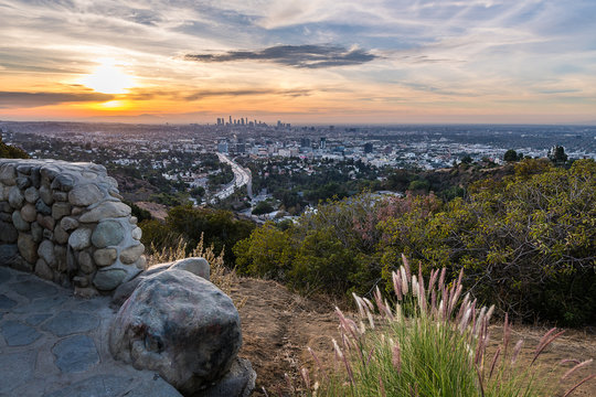 Sunrise From The Hollywood Bowl Overlook