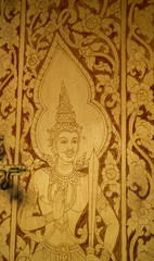 Fototapeta na wymiar Wat Muen Ngoen Kong temple Chiang Mai