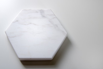 Marble coaster hexagon