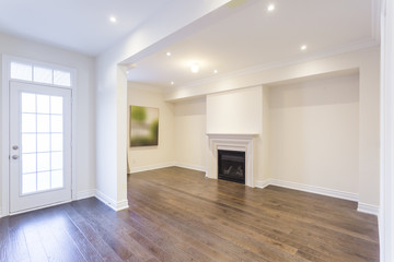 Empty living room
