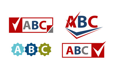 A B C Check Mark