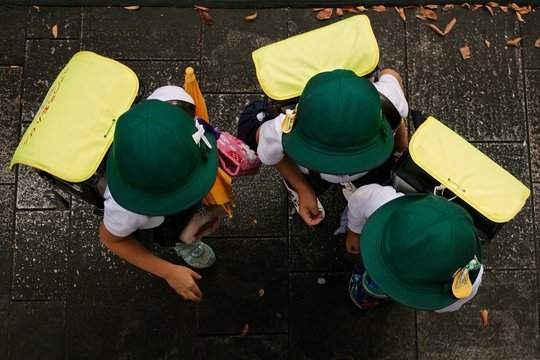 Three schoolar