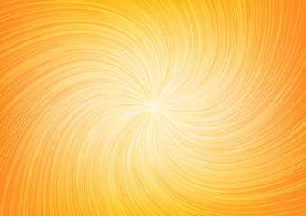 Obraz premium White Light Twist Line Burst Ray on Orange Background
