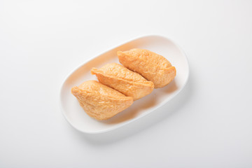 Inari sushi - Japanese sushi - Sushi rice in deep fried tofu bag