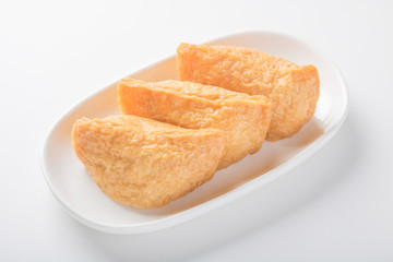 Inari sushi - Japanese sushi - Sushi rice in deep fried tofu bag