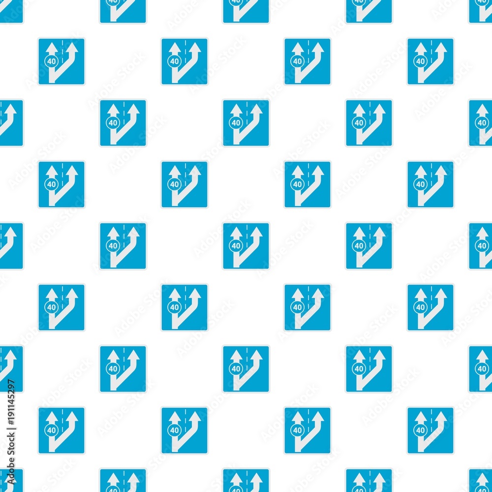 Poster forty on arrow pattern seamless in flat style for any design