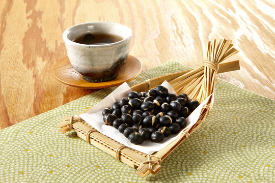 黒豆　黒豆茶