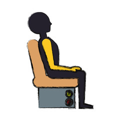 car seat  vector illustration