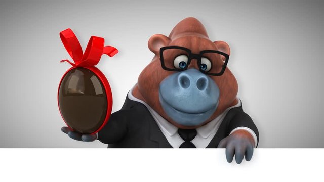 Fun orang-outan - 3d Animation