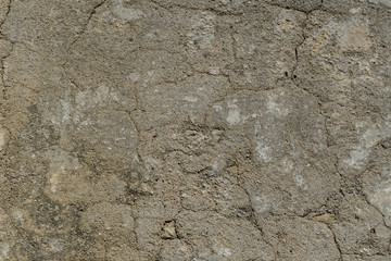 Gray cement wall texture, concrete surface closeup