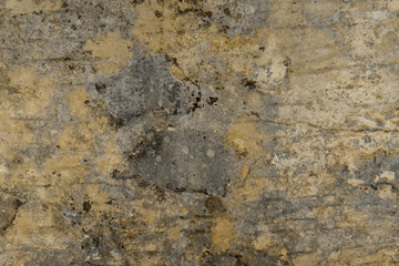 Aged gray stone macro, granite texture closeup