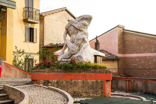 Aritzo: panorama cittadino - Sardegna
