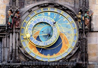 Prague Astronomical Clock (Orloj) in the Old Town of Prague