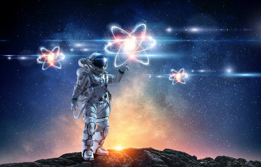 Astronomy as a science. Mixed media