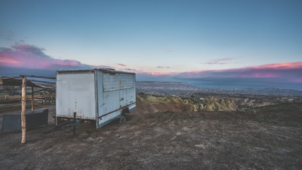 Fototapeta premium Old Container Storage