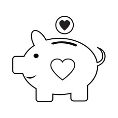 Heart vector icon