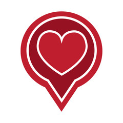 Heart vector icon
