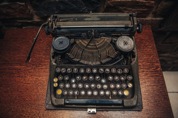 old typewriter