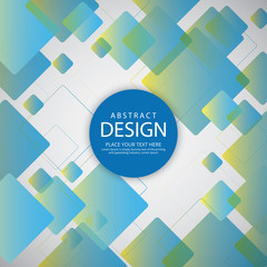 Colorful squares abstract background