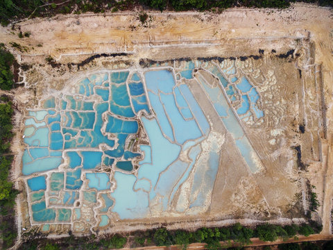 Grand Canyon of Ubon Ratchathani aerial view, Thailand