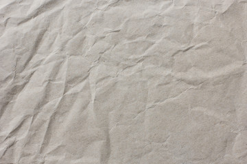 Gray crumpled paper texture