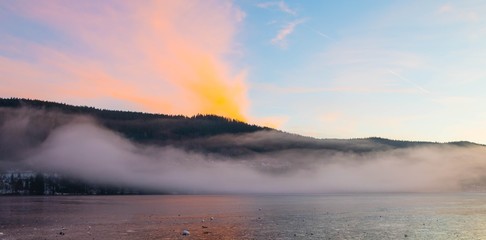 Fototapeta premium Panorama Titisee