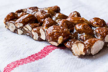 Organic Almond Bar with Honey No Glucose