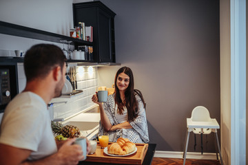 Starting the day together