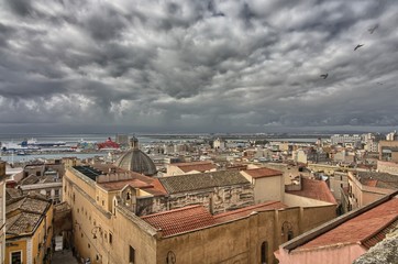Panorama di Cagliari