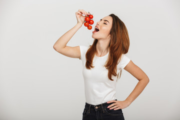 Portrait of a healthy young woman