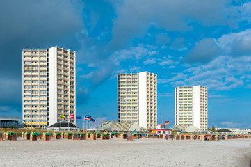 Obraz premium Südstrand in Burgtiefe auf der Insel Fehmarn
