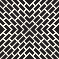 Vector seamless lines pattern. Modern stylish abstract texture. Repeating geometric tiles with stripe elements