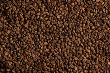 Coffee beans. Can be used as Coffee background