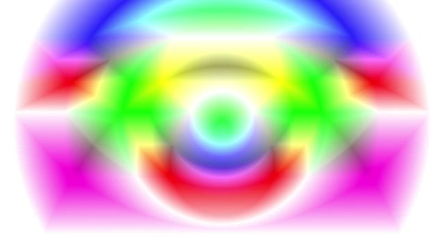 4K Color Changing Vibrant Abstract Prism