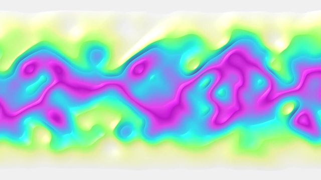 4K Pastel Color Abstract Foil Shapes