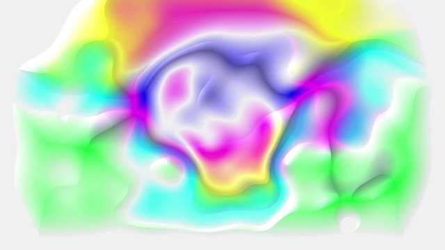 4K Pastel Color Abstract Foil Shapes