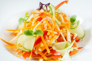 vegetable spring salad