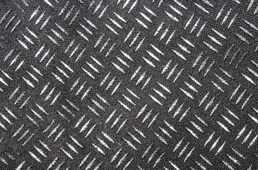 Corrugated metal sheet with anti-slip coating.Stainless steel sheet with a pattern.