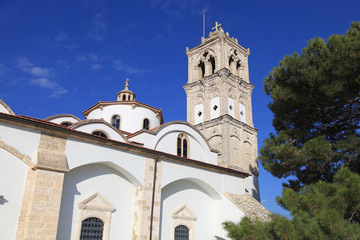 Fototapeta na wymiar The Holy Cross Church, Lefkara, Cyprus