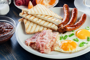 Fresh english breakfast