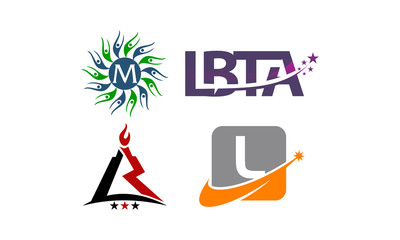 Logotype Modern Template Set