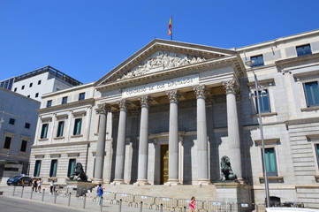 Obraz premium Madrid, capitale Espagnole