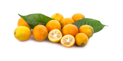 Orange isolated on white background