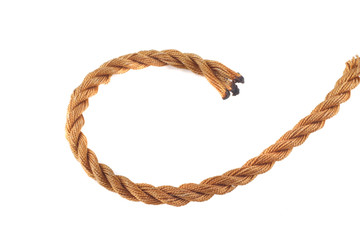 rope isolated on white background