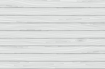 Fototapeta premium White wooden planks background. Vector texture